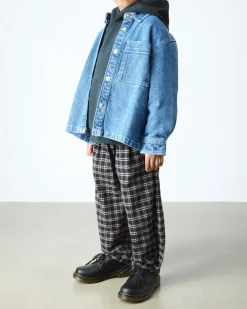 Dr. Martens Junior & 5-7 Years*Junior 1461 Softy T Leather Shoes in Black Black — Softy T