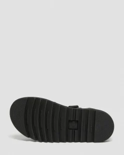Dr. Martens Junior & 5-7 Years*Junior Klaire Leather Strap Sandals in Black Black — T Lamper