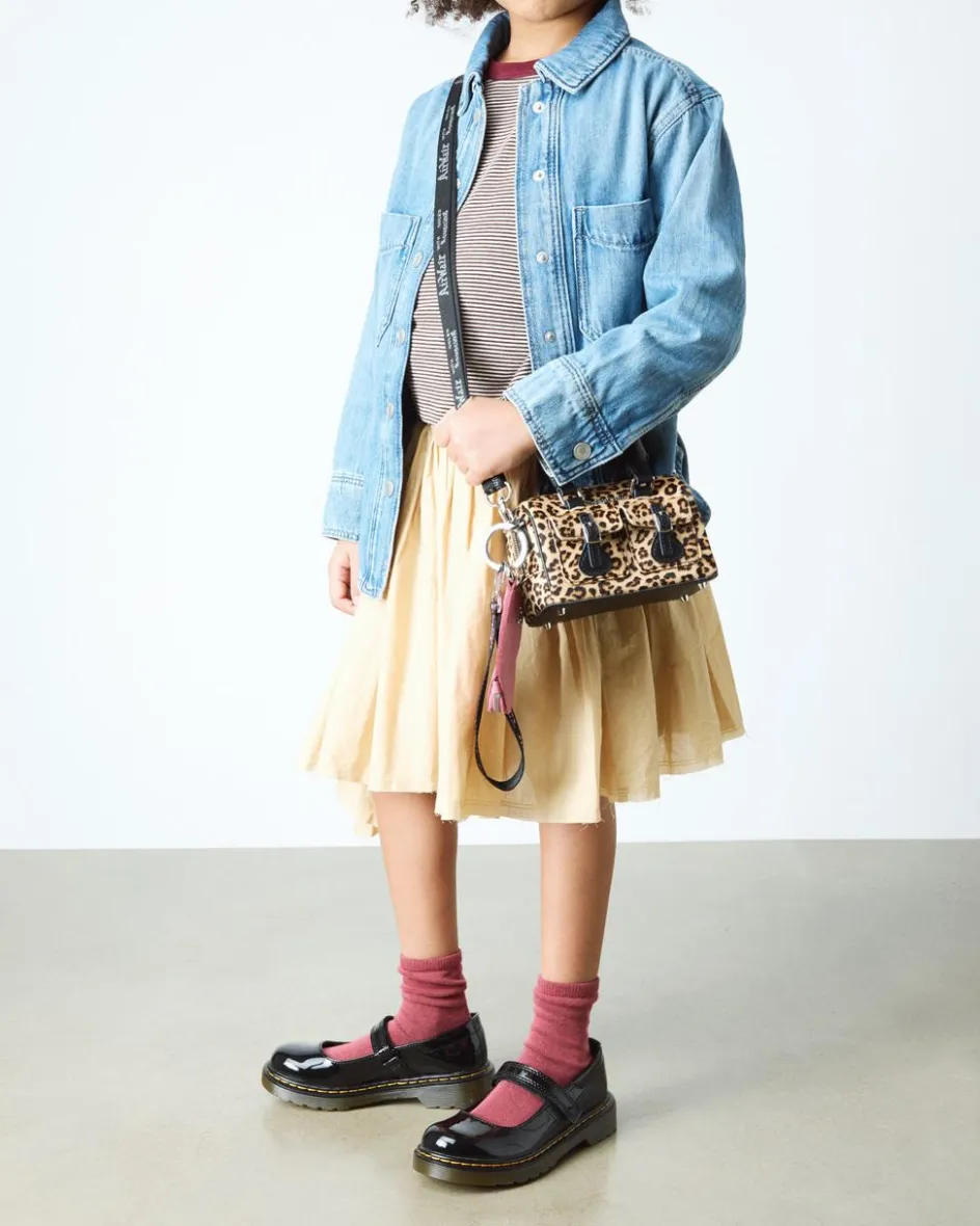 Dr. Martens Shoes|Junior & 5-7 Years*Junior Maccy Patent Leather Mary Jane Shoes in Black Black — Patent Lamper