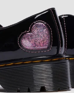 Dr. Martens Junior & 5-7 Years*Junior Mary Jane Bex Patent Lamper Leather Shoes in Black Black — Patent Lamper