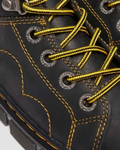 Dr. Martens Last Chance Styles*Junior Raffe Church Wyoming leather boots in Black Black — Wyoming