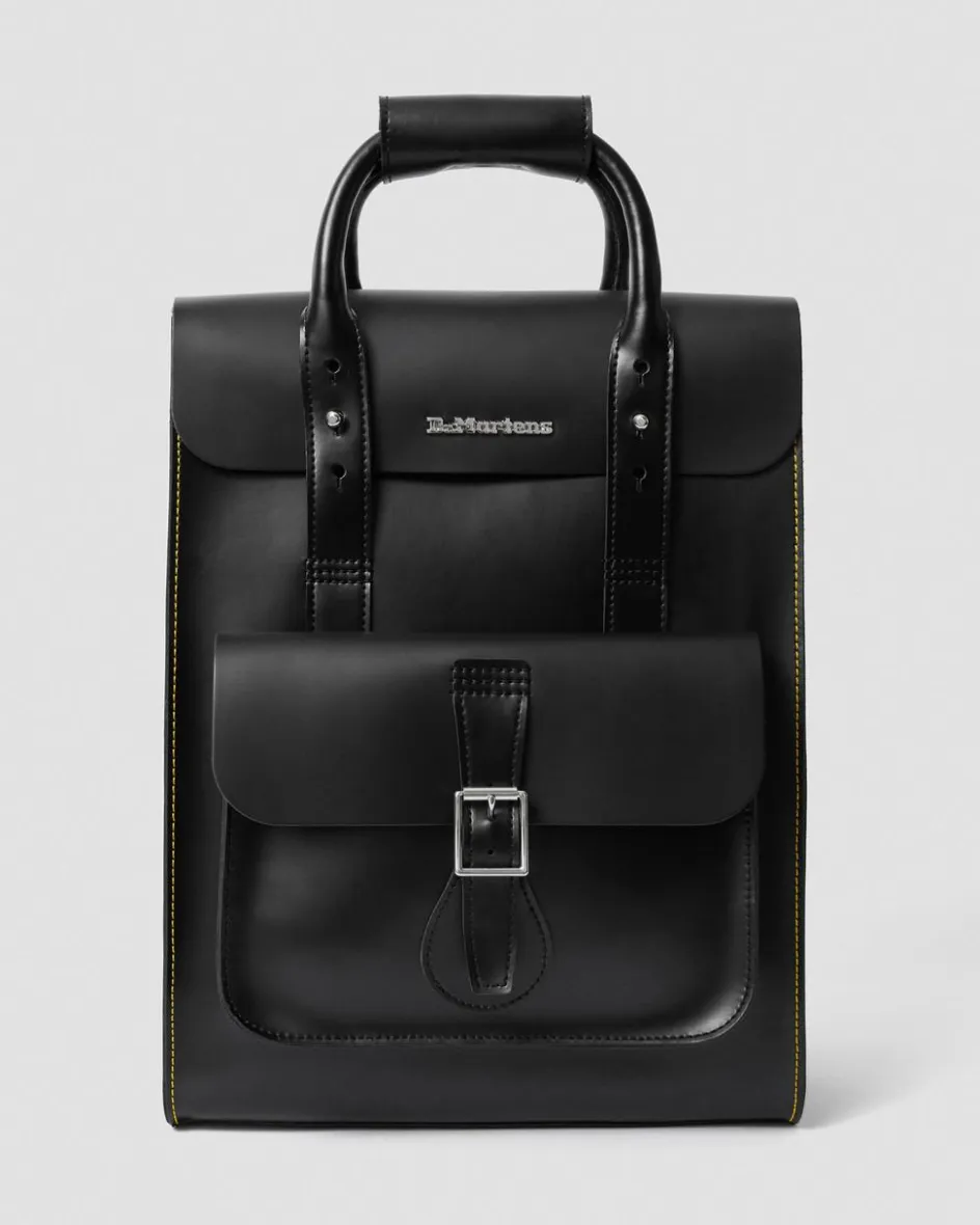 Dr. Martens Accessories|Accessories*Kiev Leather Backpack in Black Black — Kiev & Smooth