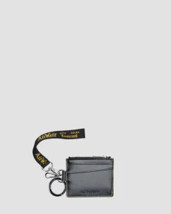 Dr. Martens Accessories|Bags*Kiev Leather Cardholder in Black Black — Kiev
