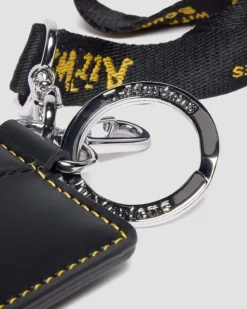 Dr. Martens Accessories|Bags*Kiev Leather Cardholder in Black Black — Kiev