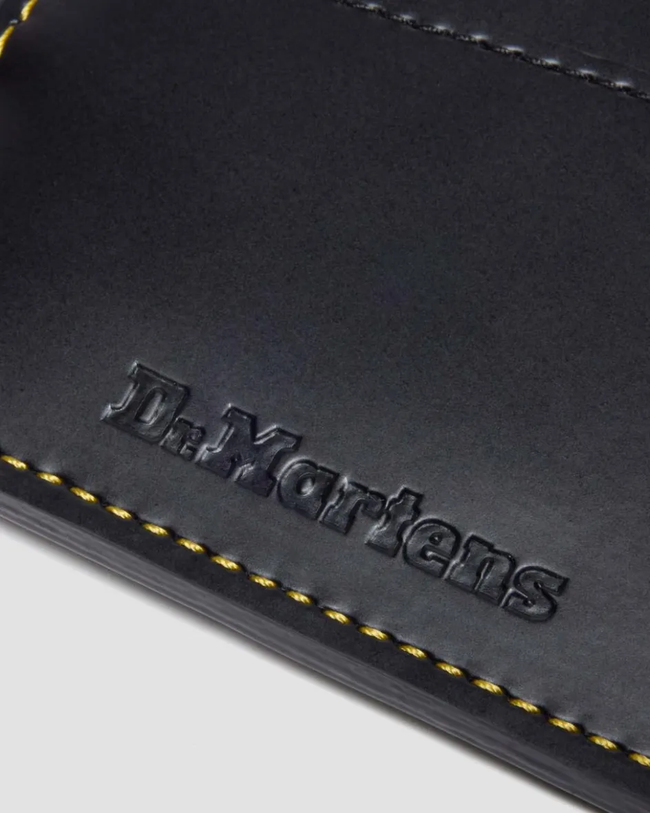 Dr. Martens Accessories|Bags*Kiev Leather Cardholder in Black Black — Kiev
