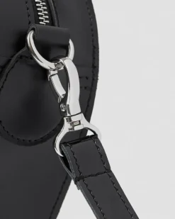 Dr. Martens Accessories|Bags*Kiev Leather Hardware Heart Shaped Bag in Black Black — Kiev