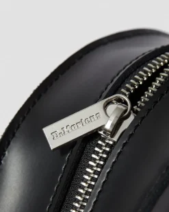 Dr. Martens Accessories|Bags*Kiev Leather Hardware Heart Shaped Bag in Black Black — Kiev