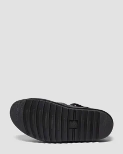 Dr. Martens Spring Sandals|Sandals*Kole Athena leather strap sandals in Black BLACK — Athena