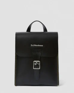 Dr. Martens Accessories|Accessories*Leather Mini Backpack in Black Black — Smooth+Kiev