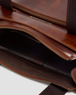 Dr. Martens Accessories|Accessories*LEATHER TOTE BAG in Amber Tan AMBER TAN — Mayhem Rb