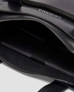 Dr. Martens Accessories|Accessories*LEATHER TOTE BAG in Black BLACK — Mayhem Rb