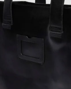 Dr. Martens Accessories|Accessories*LEATHER TOTE BAG in Black BLACK — Mayhem Rb