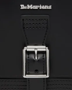 Dr. Martens Last Chance Styles|Last Chance Styles*Leather Vertical Crossbody Bag in Black Black — Kiev & Smooth