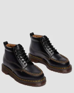 Dr. Martens New And Featured|Boots*LOWELL CHUKKA MOC TOE LEATHER ANKLE BOOTS in Black Black — Orleans