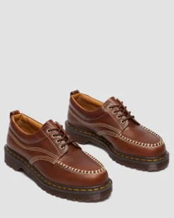 Dr. Martens Shoes|New And Featured*Lowell Leather Moc Toe Shoes in Butterscotch Butterscotch — Orleans