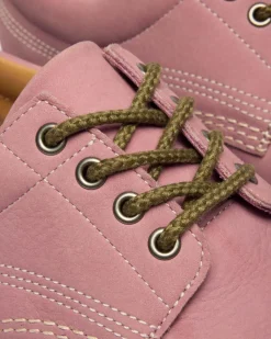 Dr. Martens Shoes|New And Featured*Lowell Nubuck Moc Toe Shoes in Dusty Rose Dusty Rose — Milled Nubuck Wp