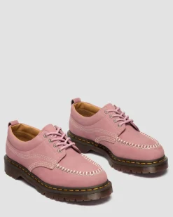 Dr. Martens Shoes|New And Featured*Lowell Nubuck Moc Toe Shoes in Dusty Rose Dusty Rose — Milled Nubuck Wp