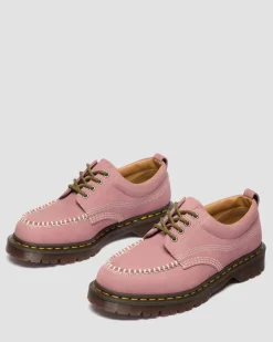 Dr. Martens Shoes|New And Featured*Lowell Nubuck Moc Toe Shoes in Dusty Rose Dusty Rose — Milled Nubuck Wp