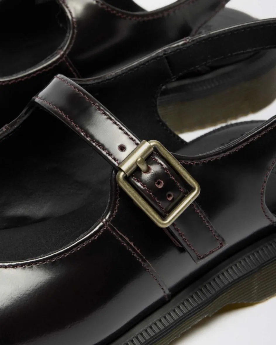 Dr. Martens Mother'S Day Gifts|Shoes*Madaline Mary Jane Rub Off Leather Sling Back Shoes in Cherry Red Arcadia Cherry Red Arcadia — Arcadia