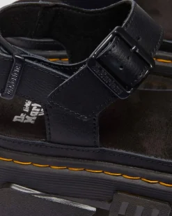 Dr. Martens Spring Sandals|Sandals*Mattison 2 Strap sandals in Black BLACK — Athena