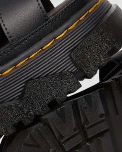 Dr. Martens Spring Sandals|Sandals*Mattison 2 Strap sandals in Black BLACK — Athena
