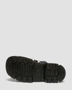 Dr. Martens Mules|Slides*Mattison Slide Dalmatian Hair On Leather Sandals in Cream CREAM+BLACK — Dalmatian Print Hair On+Athena