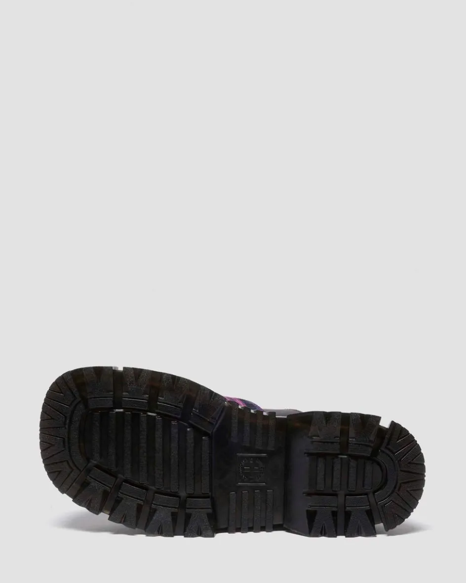 Dr. Martens Last Chance Styles*MATTISON SLIDE in Black BLACK+PINK MULTI