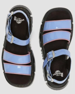 Dr. Martens Sandals|New And Featured*Mattison Two Strap Leather Sandals Soft Patent