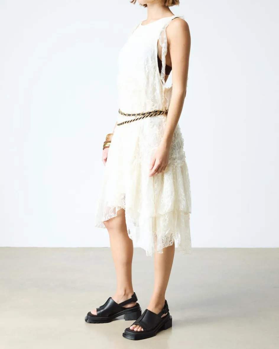 Dr. Martens Mules: Slip On & Go|Mules*Maybole Wanama leather Sandals in Black Black — Wanama