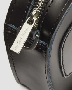 Dr. Martens Last Chance Styles|Last Chance Styles*Mini Heart Shaped Kiev & Patent Leather Bag in Black Black — Kiev+Patent Lamper