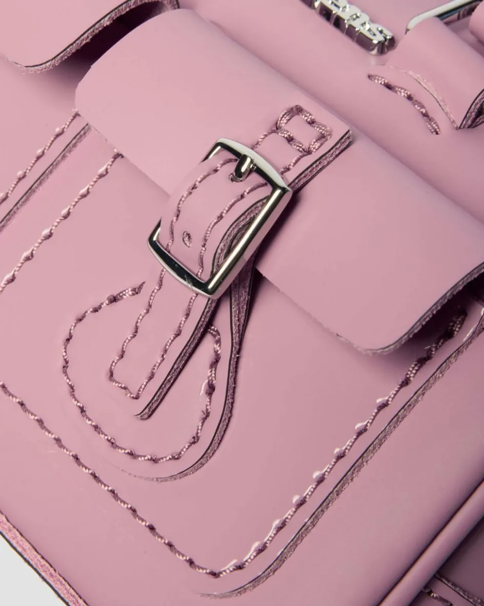 Dr. Martens New And Featured|Accessories*Mini Top Handle Patent Leather Bag in Dusty Rose DUSTY ROSE — Kiev+Patent Lamper