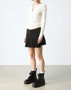 Dr. Martens New And Featured|Mother'S Day Gifts*Molly Women's Leather Platform Boots in Black Buttero BLACK BUTTERO — Buttero