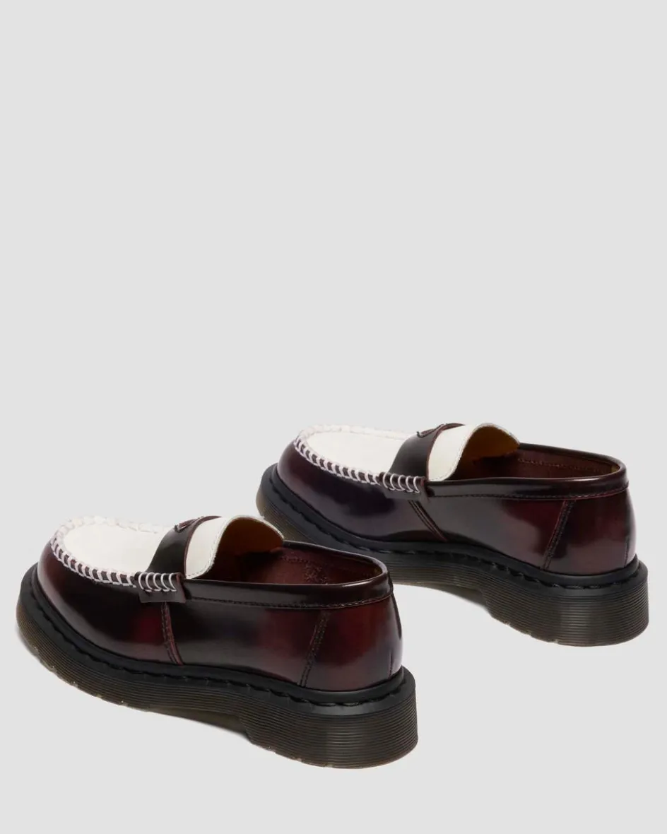 Dr. Martens Last Chance Styles*PENTON HEART in Cherry Red & White Cherry Red & White