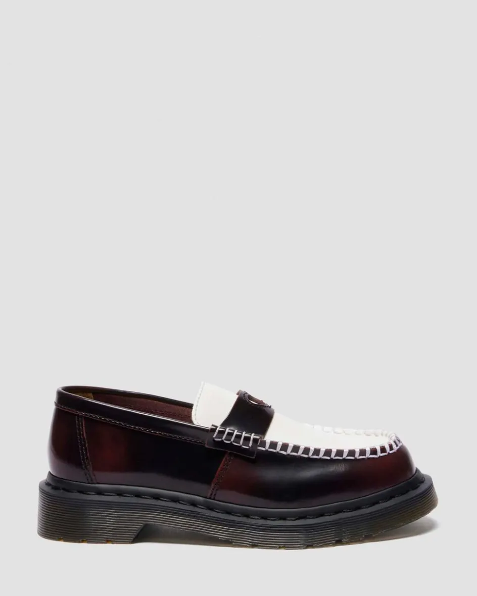 Dr. Martens Last Chance Styles*PENTON HEART in Cherry Red & White Cherry Red & White