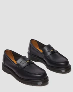 Dr. Martens Shoes|Loafers*Penton Made in England Leather Loafer in Black Black — Classic Calf