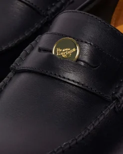 Dr. Martens Shoes|Loafers*Penton Made in England Leather Loafer in Black Black — Classic Calf