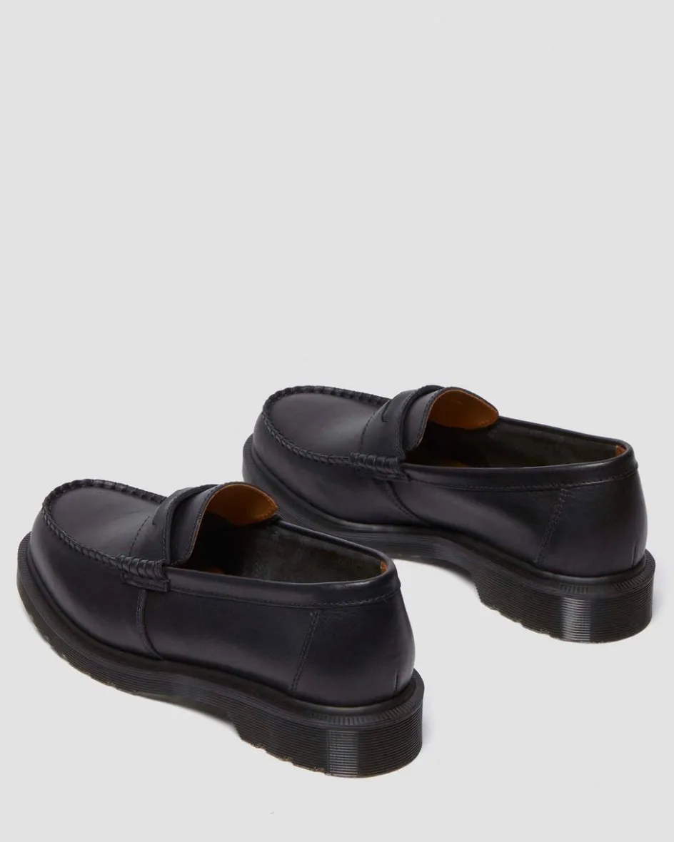 Dr. Martens Shoes|Loafers*Penton Made in England Leather Loafer in Black Black — Classic Calf
