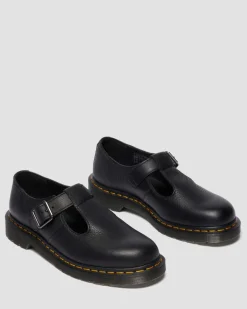 Dr. Martens Shoes|Mary Janes*POLLEY in Black Black — Ambassador