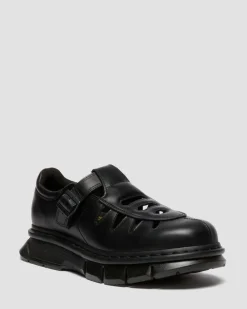 Dr. Martens Shoes|Sandals*QUBIST FISHERMAN in Black BLACK — Orleans+Neoprene