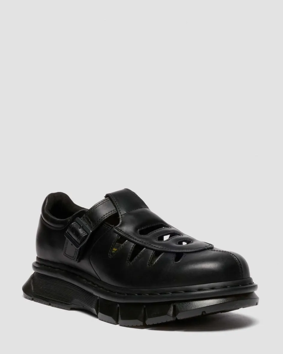 Dr. Martens Shoes|Sandals*QUBIST FISHERMAN in Black BLACK — Orleans+Neoprene