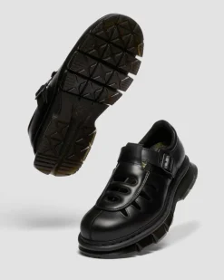 Dr. Martens Shoes|Sandals*QUBIST FISHERMAN in Black BLACK — Orleans+Neoprene