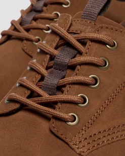 Dr. Martens Casual Boots|New And Featured*Reeder Greasy Suede Utility Shoes in Desert Brown DESERT BROWN — Greasy Suede