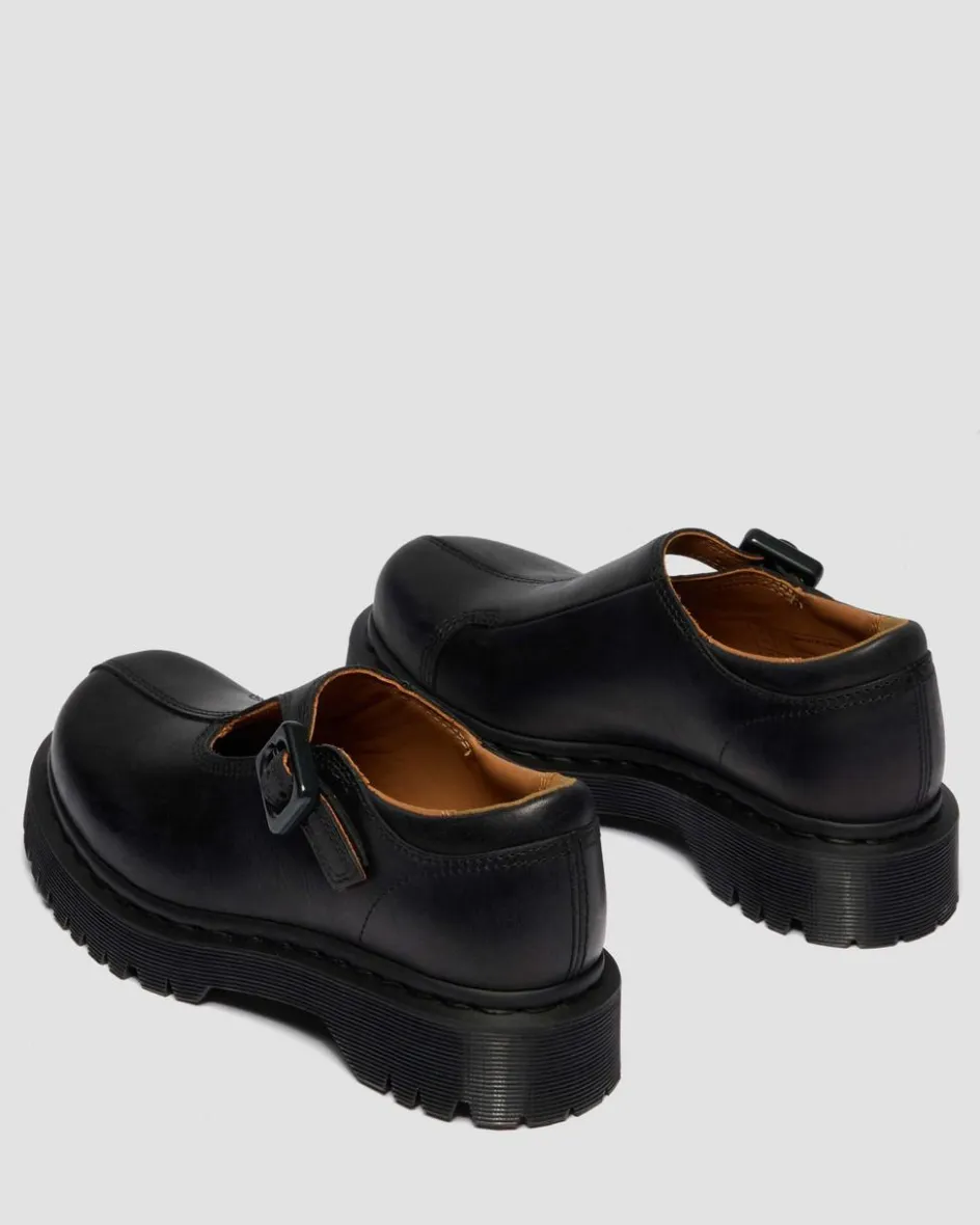 Dr. Martens Mother'S Day Gifts|Shoes*Rejena Mary Jane Old Harness Leather Shoes in Black Black — Old Harness