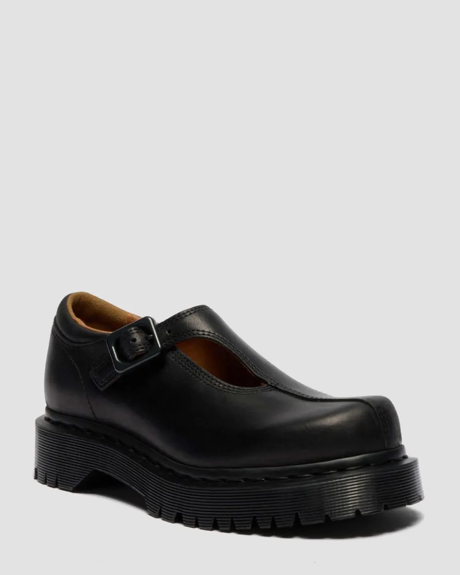 Dr. Martens Mother'S Day Gifts|Shoes*Rejena Mary Jane Old Harness Leather Shoes in Black Black — Old Harness