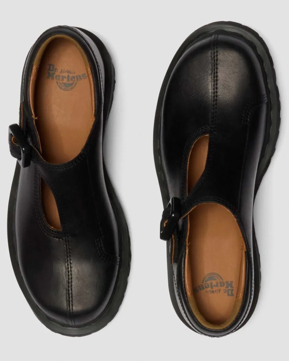 Dr. Martens Mother'S Day Gifts|Shoes*Rejena Mary Jane Old Harness Leather Shoes in Black Black — Old Harness