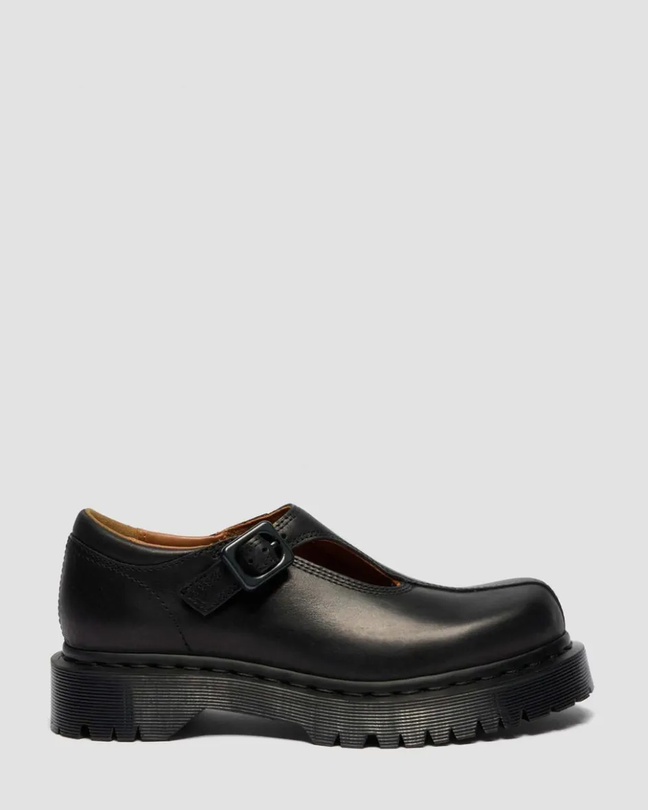 Dr. Martens Mother'S Day Gifts|Shoes*Rejena Mary Jane Old Harness Leather Shoes in Black Black — Old Harness