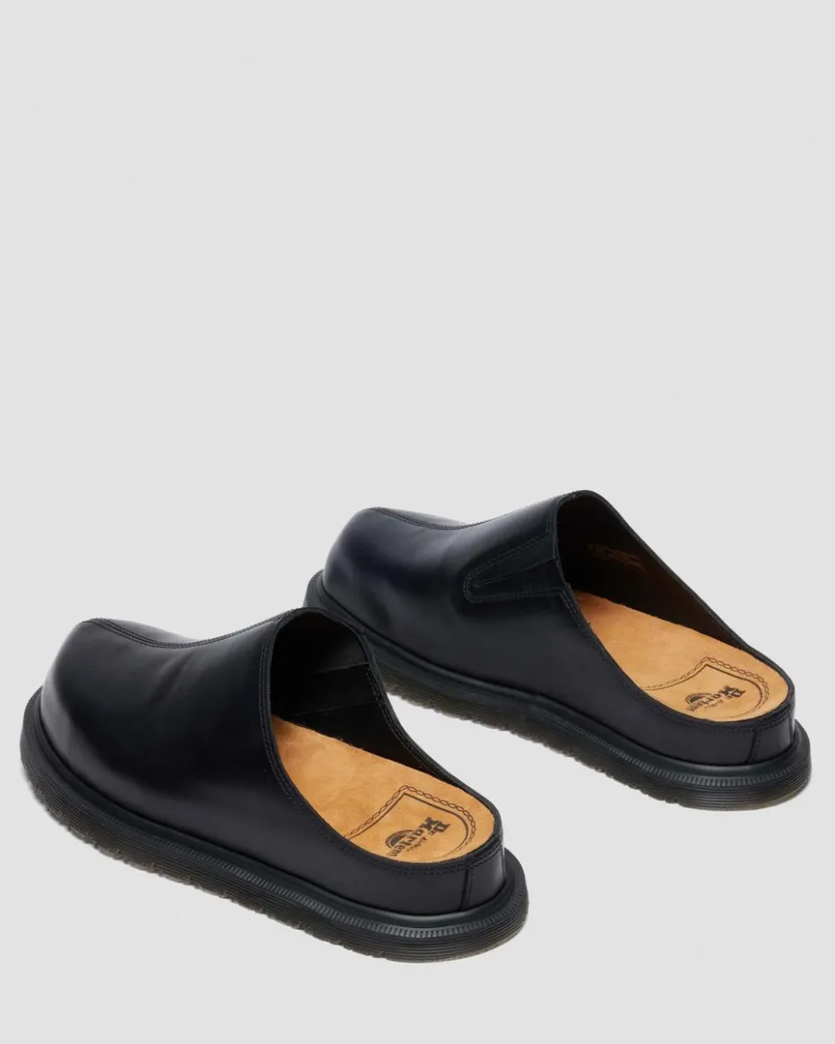 Dr. Martens Mules|Sandals*San Mule in Black Black — Orleans