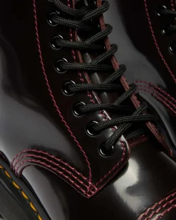 Dr. Martens Platform Boots|Boots*Sinclair Women's Arcadia Leather Platform Boots in Cherry Red Arcadia Cherry Red Arcadia — Arcadia