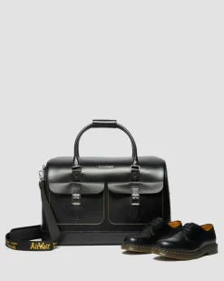 Dr. Martens Accessories|Accessories*Smooth Leather Weekender Bag in Black Black — Kiev & Smooth