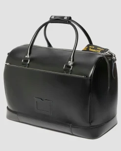 Dr. Martens Accessories|Accessories*Smooth Leather Weekender Bag in Black Black — Kiev & Smooth